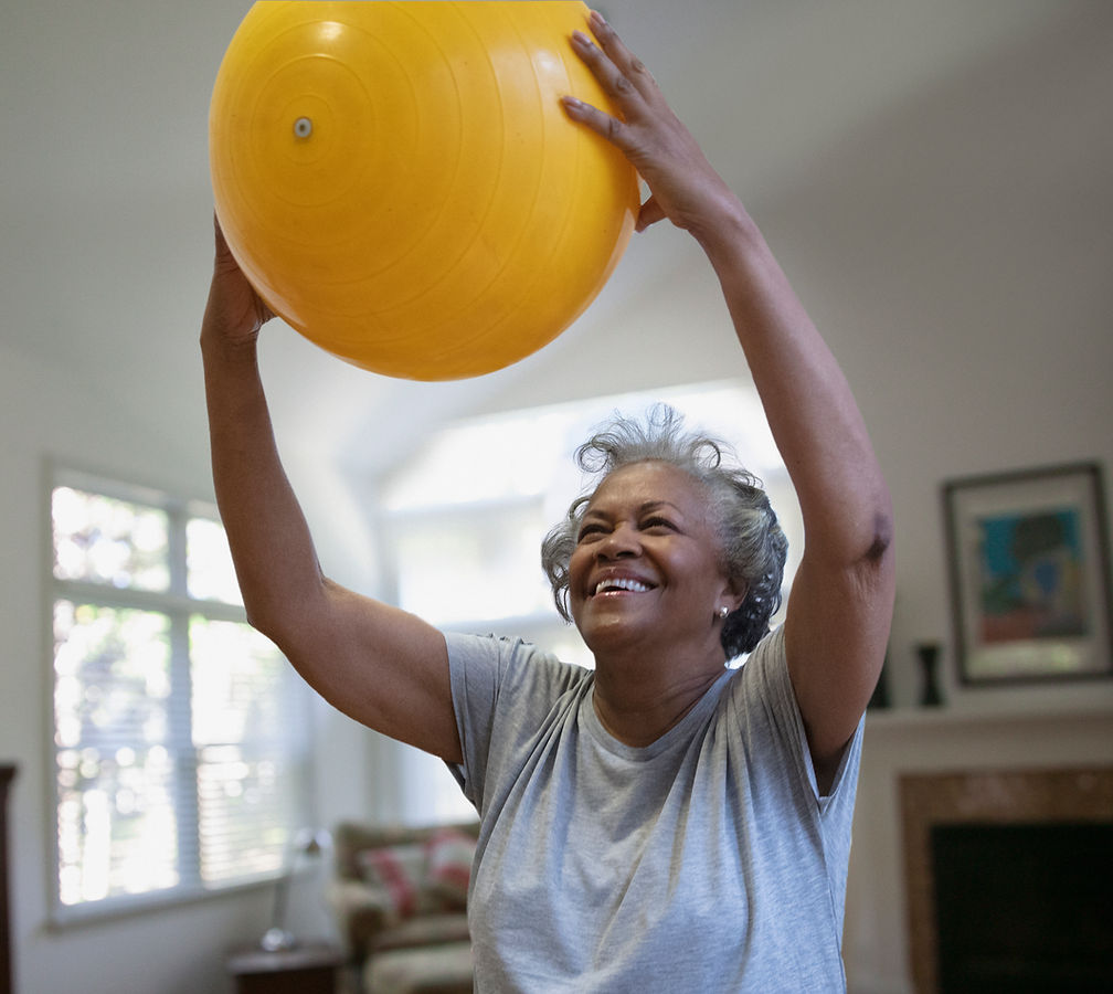 Working Out with a Physio Ball